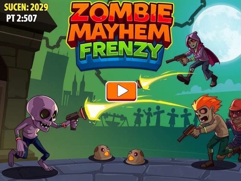 Zombie Mayhem Frenzy Game Cover